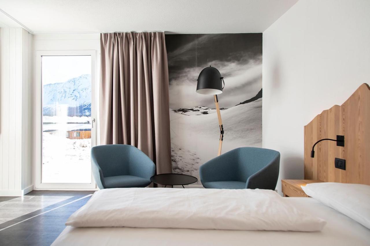 Blu Hotel Senales Zirm-Cristal ماسو كورتو الغرفة الصورة
